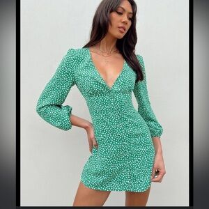 Princess Polly Kiata long sleeve mini dress floral